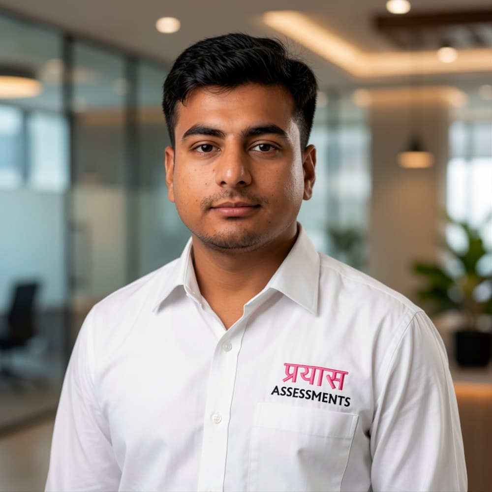 Rahul Singh, Business Development Manager at Prayaas Assessments